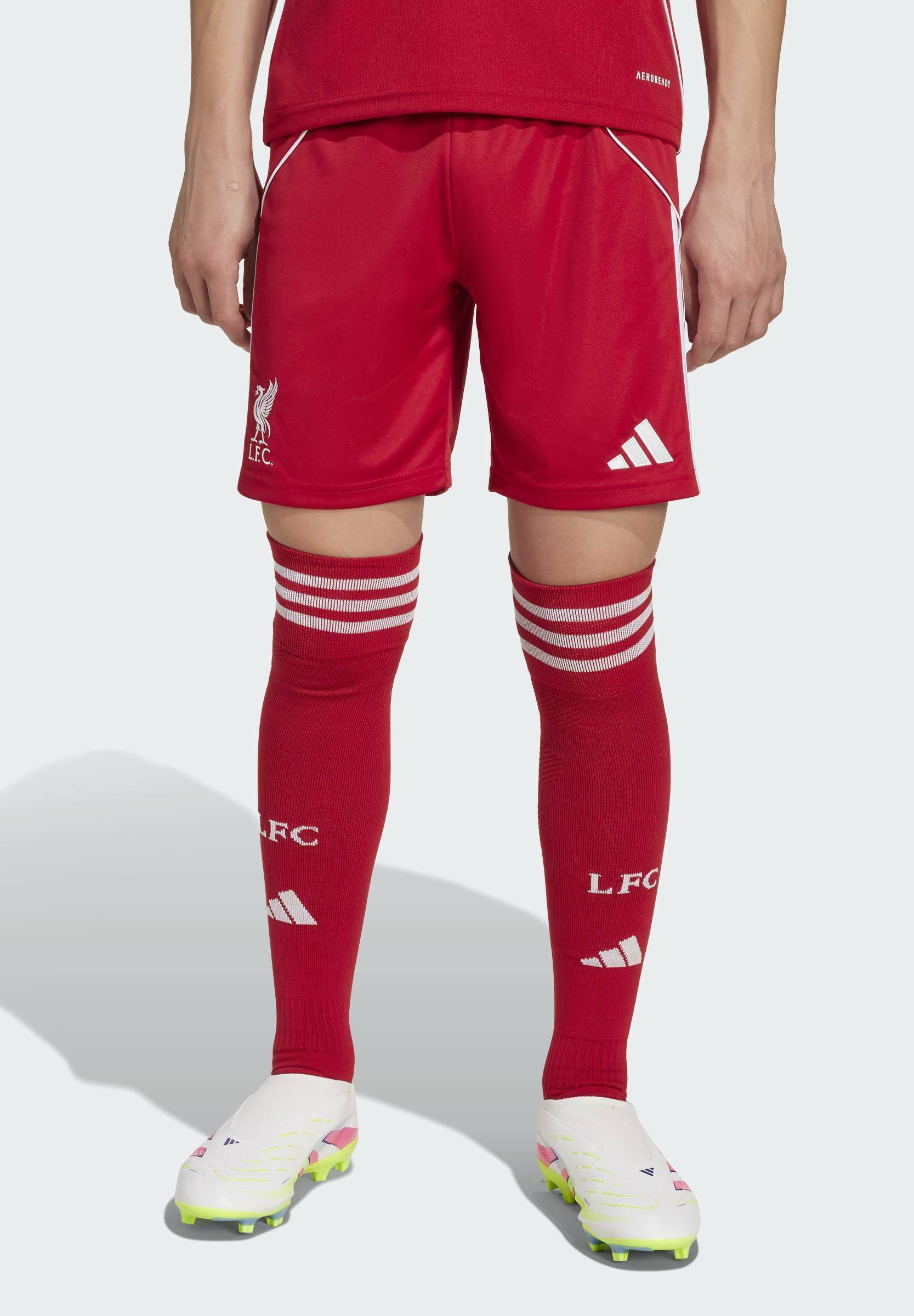 adidas Performance LIVERPOOL FC 25/26 DOMICILE - Short de sport - rouge fraise
