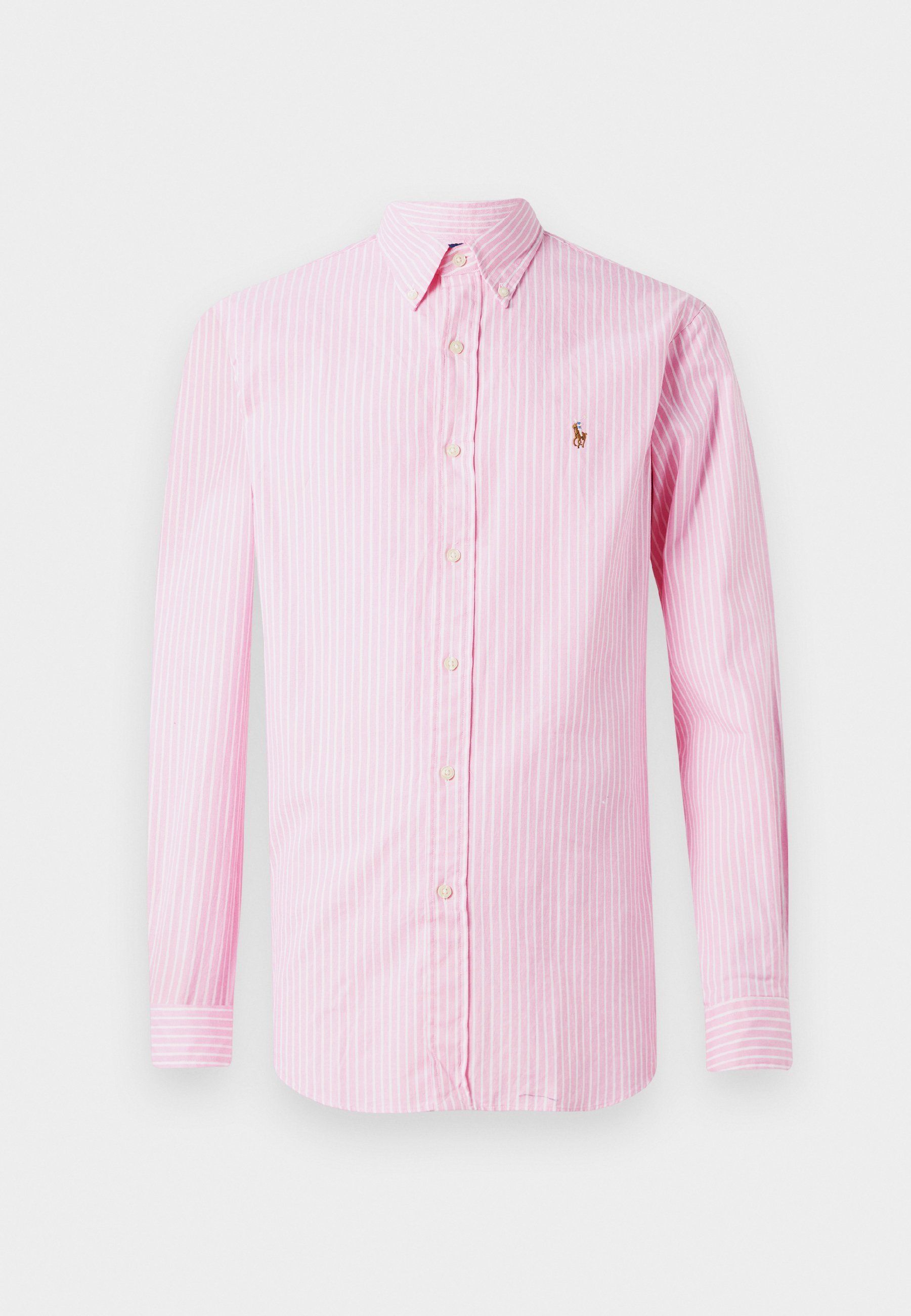 Polo Ralph Lauren gestreept overhemd op maat - Overhemd - nieuw roze/wit