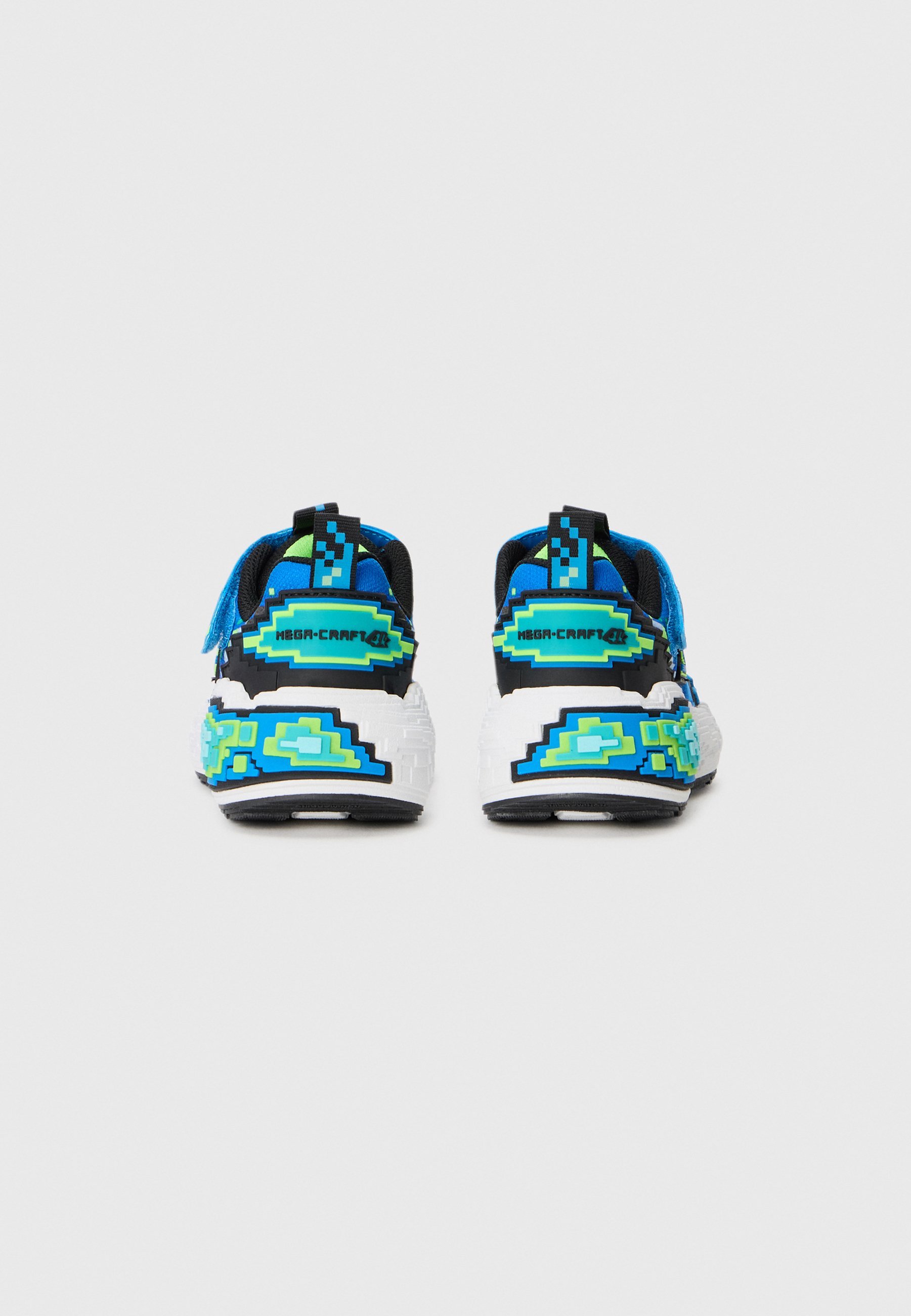 Skechers MEGA CRAFT 4K - Scarpe da ginnastica - blu/verde lime/nero
