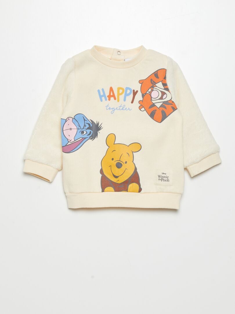 'Winnie' 'Disney' sweatshirt - BEIGE