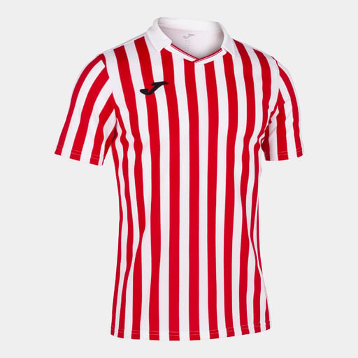 Camiseta Manga Corta Joma Copa Ii Blanco Rojo