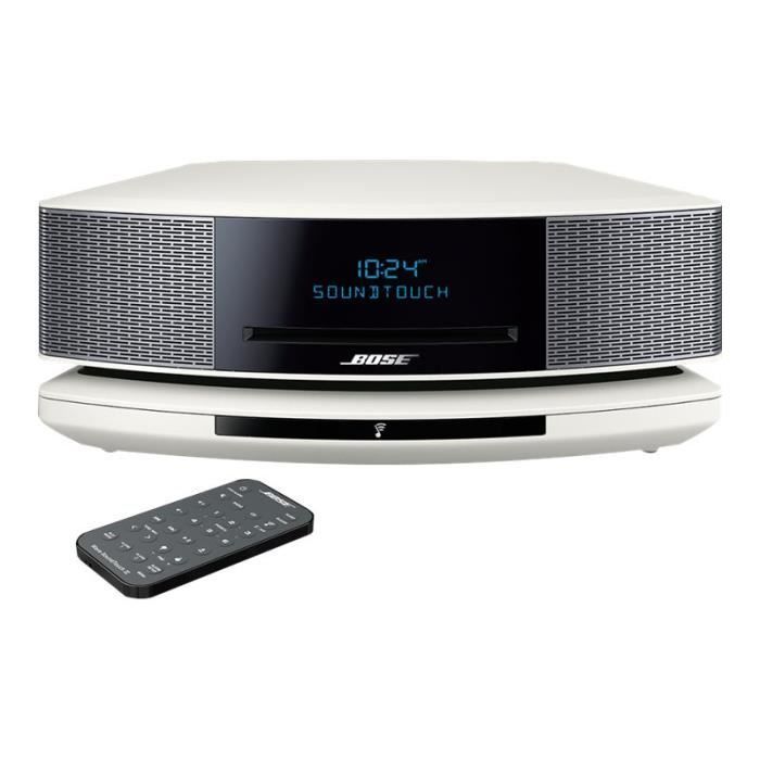 Sistema audio Bose Wave SoundTouch IV bianco - Lettore CD, radio DAB/AM/FM, Bluetooth, rete