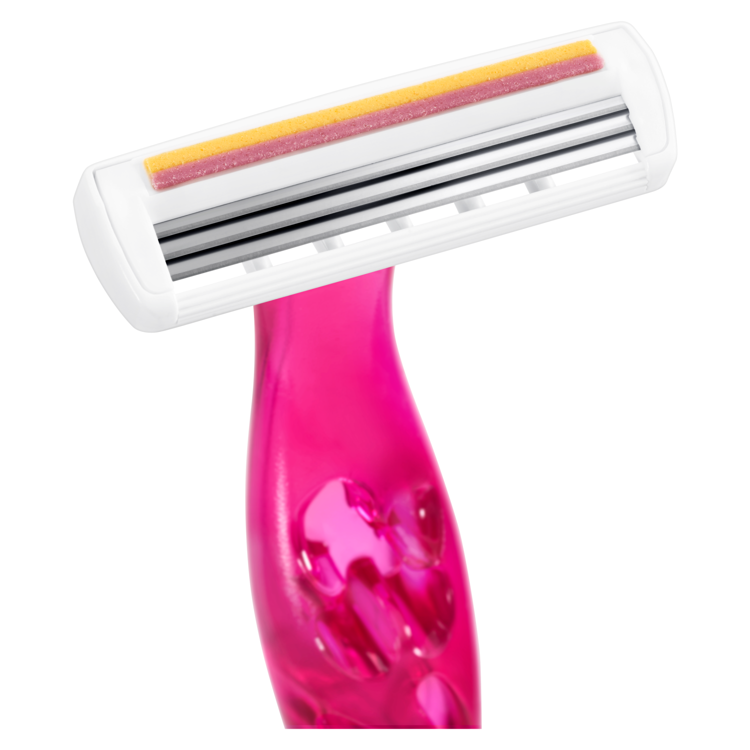 Rasoio da donna Bic, confezione da 4 pezzi, collezione Miss Soleil Colour.