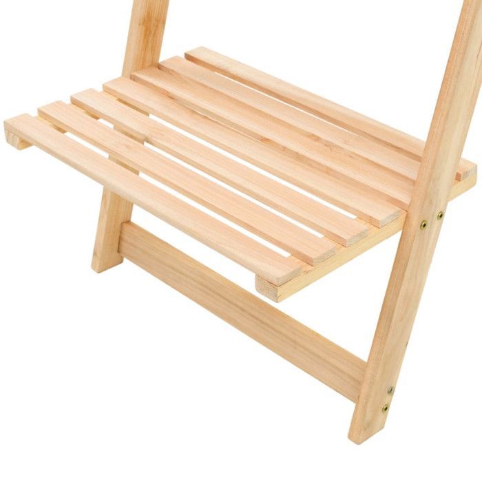 vidaXL Wandladderplank, cederhout, 41,5 x 30 x 176 cm