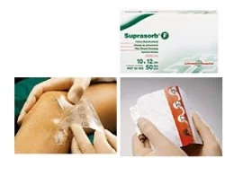 LOHMANN & RAUSCHER Suprasorb F 5X7 cm 10 pièces