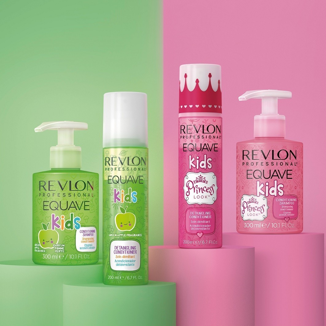Revlon Professional Kids kondicionieris Revlon Professional Equave Kids Princess Look atšķetinošs kondicionieris meitenēm, bez skalošanas, 200 ml - 200 ml