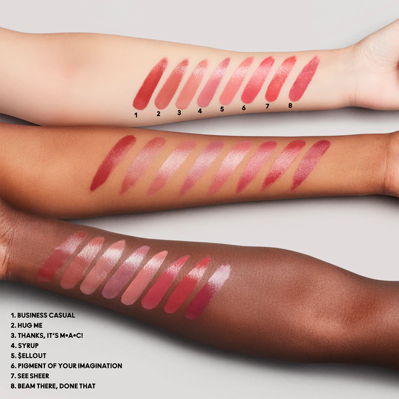 Batom Lustreglass Sheer-Shine da MAC Cosmetics