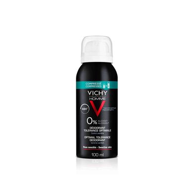 Vichy Pánsky dezodorant v spreji, optimálna tolerancia 48 hodín, 100 ml