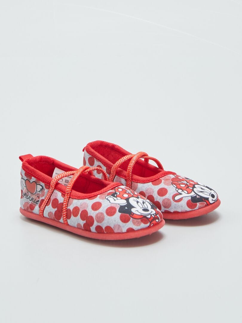 Baletki „Minnie” – CZERWONE