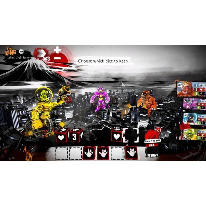 King of Tokyo - Limited Edition - Nintendo Switch-spel