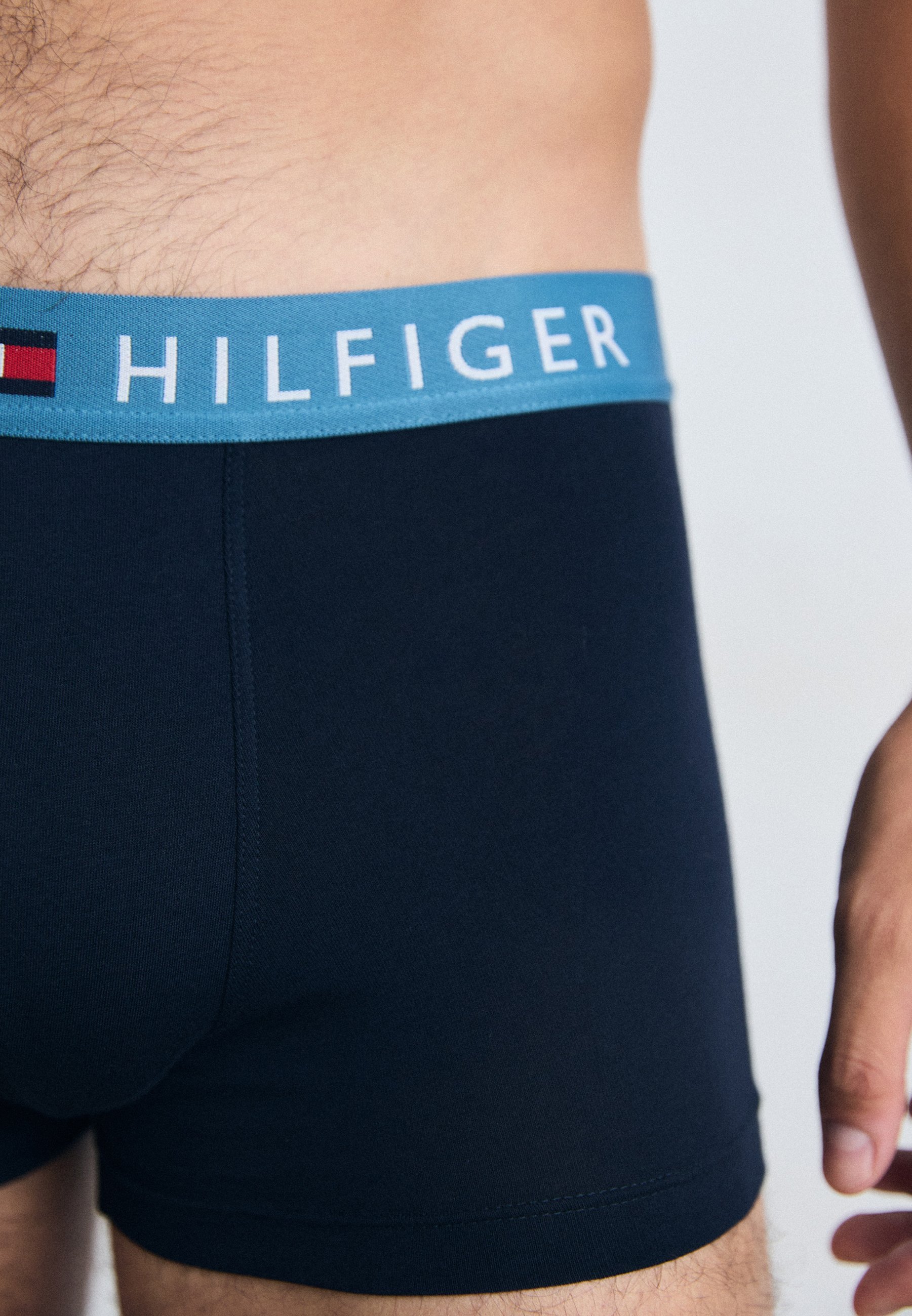 Tommy Hilfiger ORIGINAL TRUNK 3-PACK - Trunks - desert sky/foamy ocean/noble blue