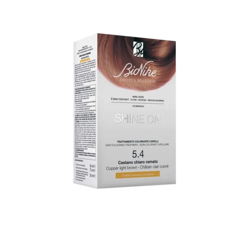 BIONIKE Bionike Shine On coloration capillaire 5.4 Brun cuivré