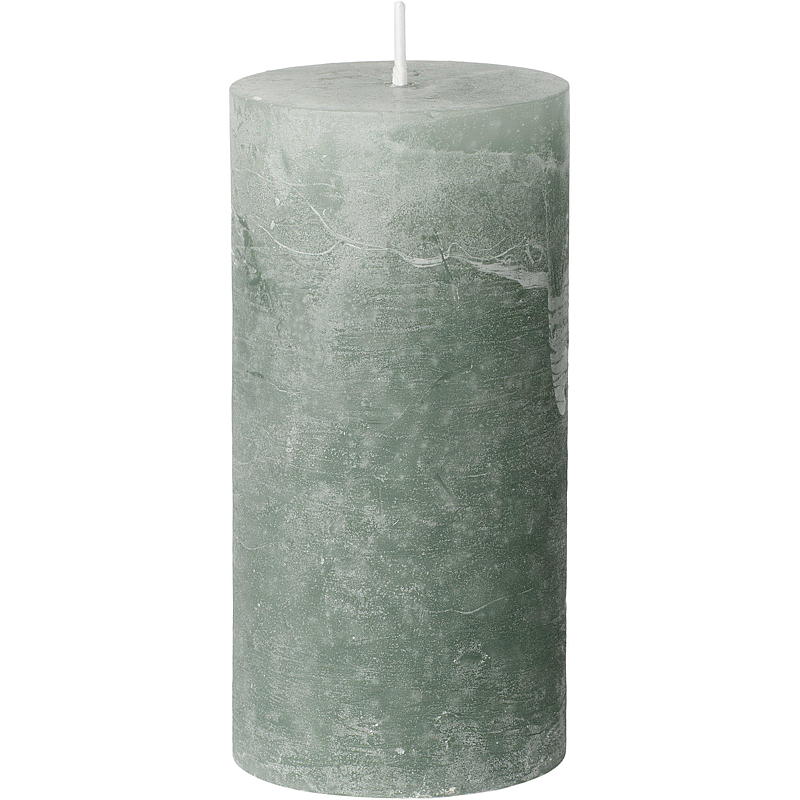 Vie Home Würfelkerze 12 cm ø 6 cm rustikal