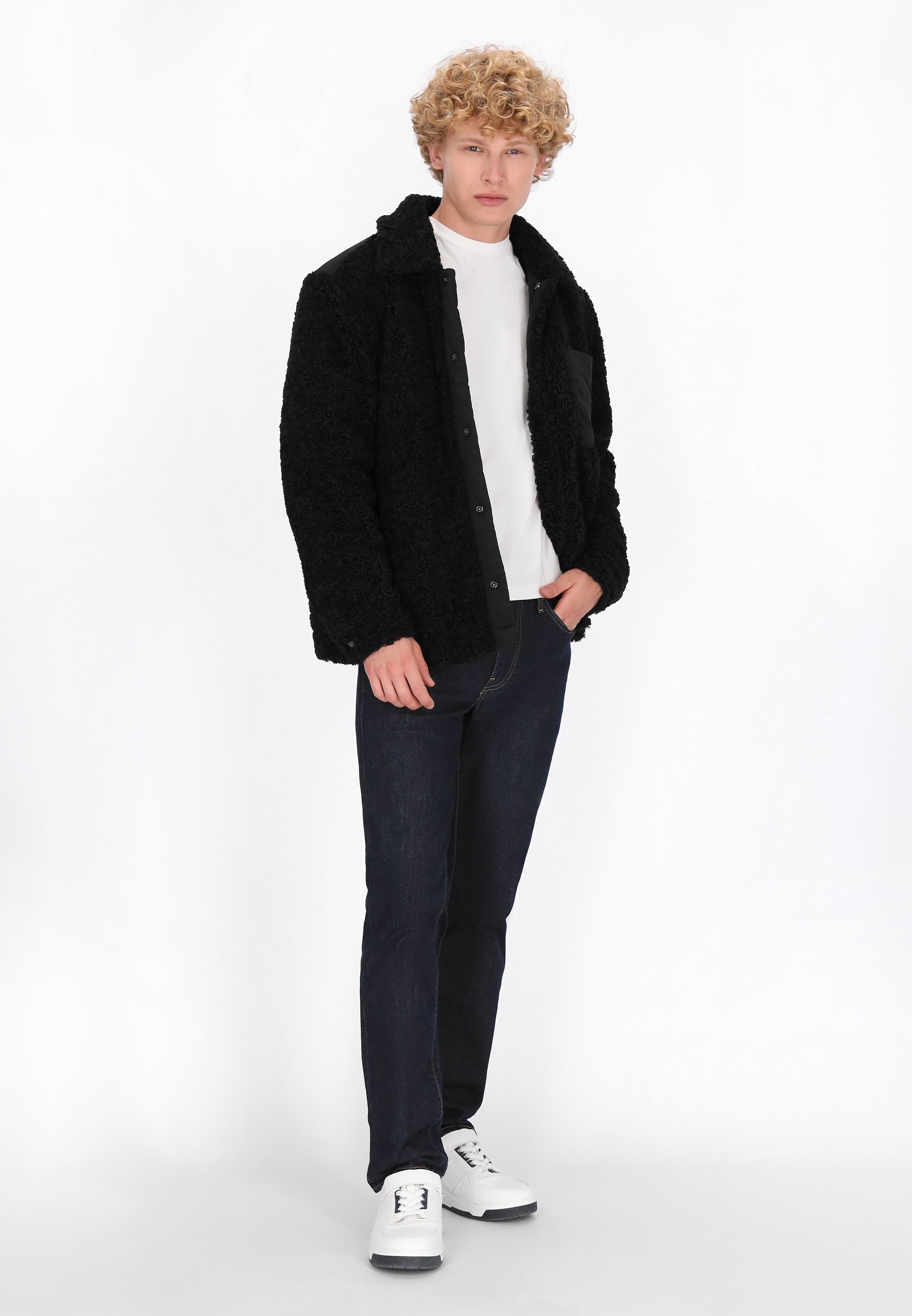 Mo Fleece jas - zwart