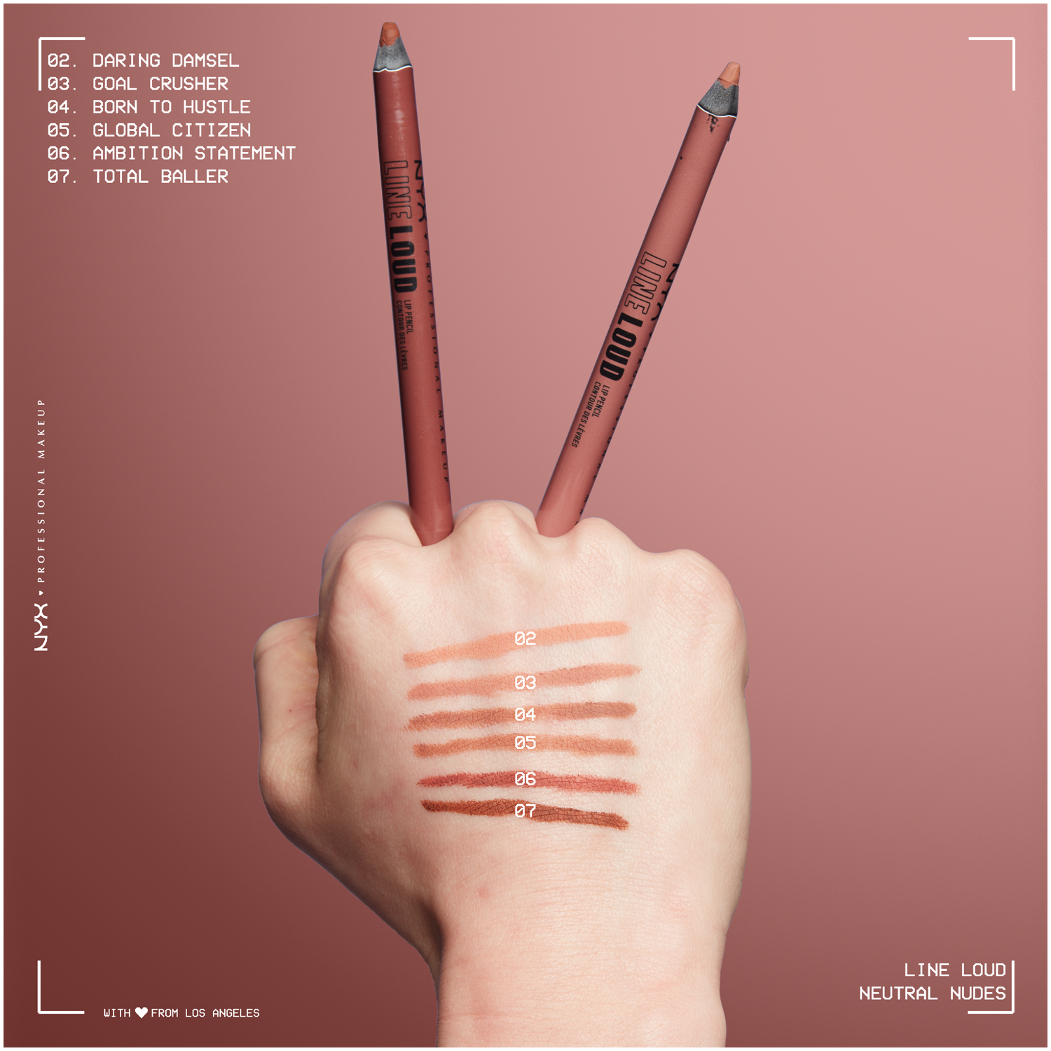NYX Professionel Makeup-linje Højlydt