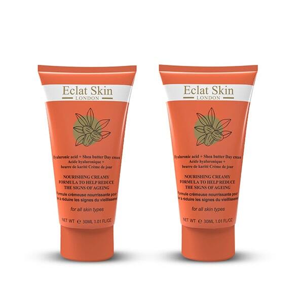 Eclat Skin London krém s kyselinou hyaluronovou a bambuckým máslem 30ml x 2