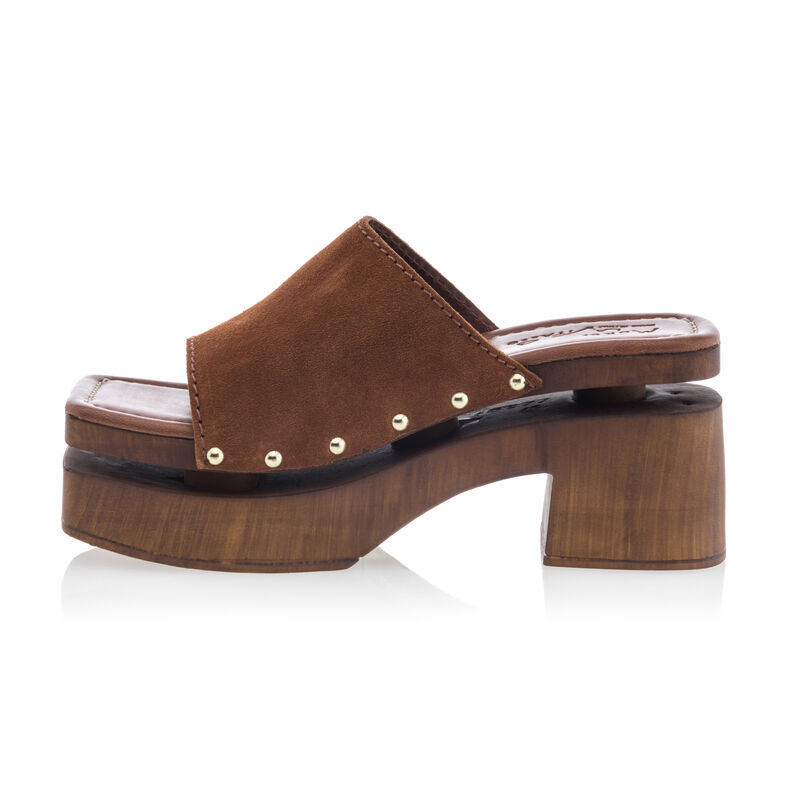 Mules / sabots Femme Marron
