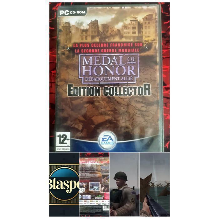 Medal of Honor Débarquement Allié – Edition Collector – PC CD-ROM –  CD2 Manquant