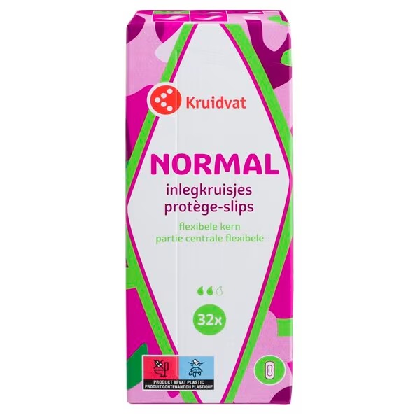 Kruidvat Kruidvat biksīšu ieliktnis Normāls<br>32 gab