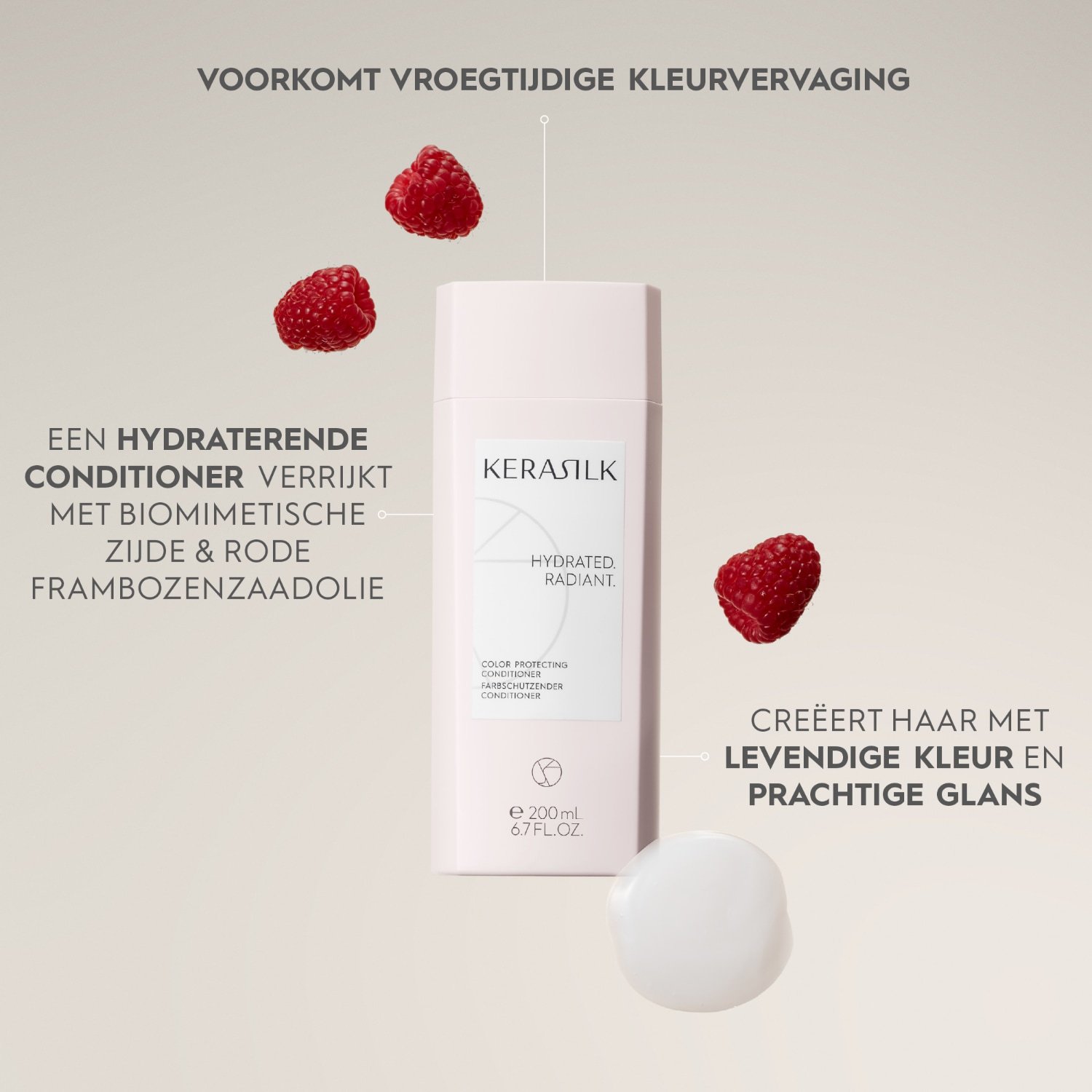 KERASILK krāsas aizsardzības kondicionieris - 75 ml