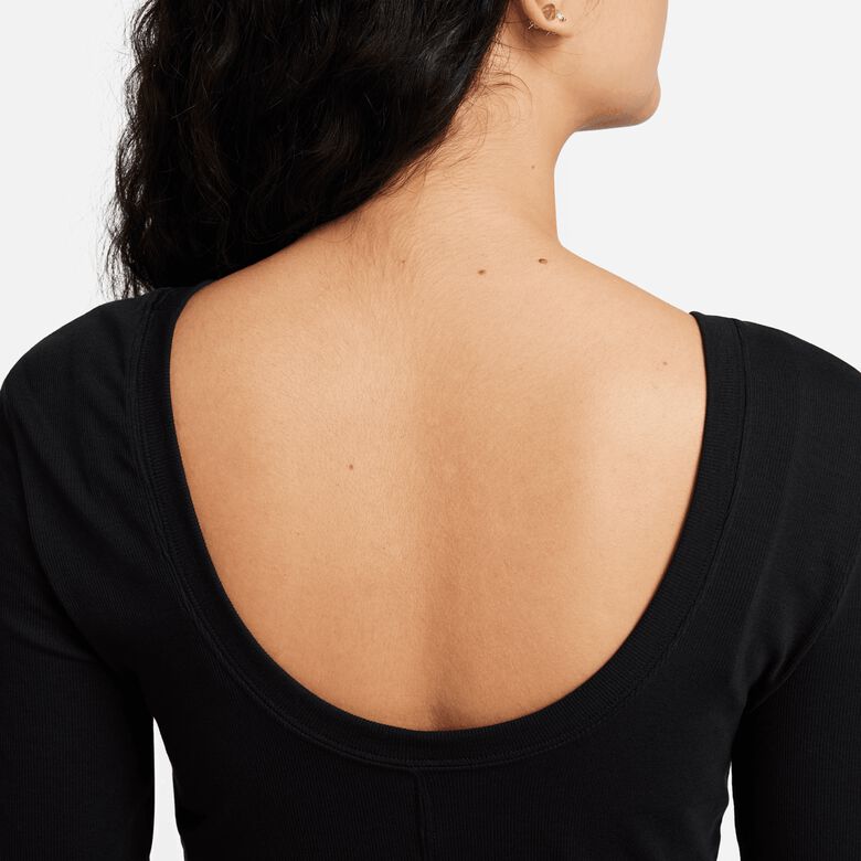Maglia a maniche lunghe a coste corte Sportswear Chill Knits