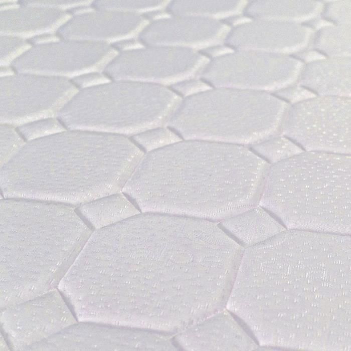 Colchón de espuma viscoelástica - 30 cm de grosor - 11 zonas - 5 cm de espuma viscoelástica - modelo ortopédico 200x200 cm