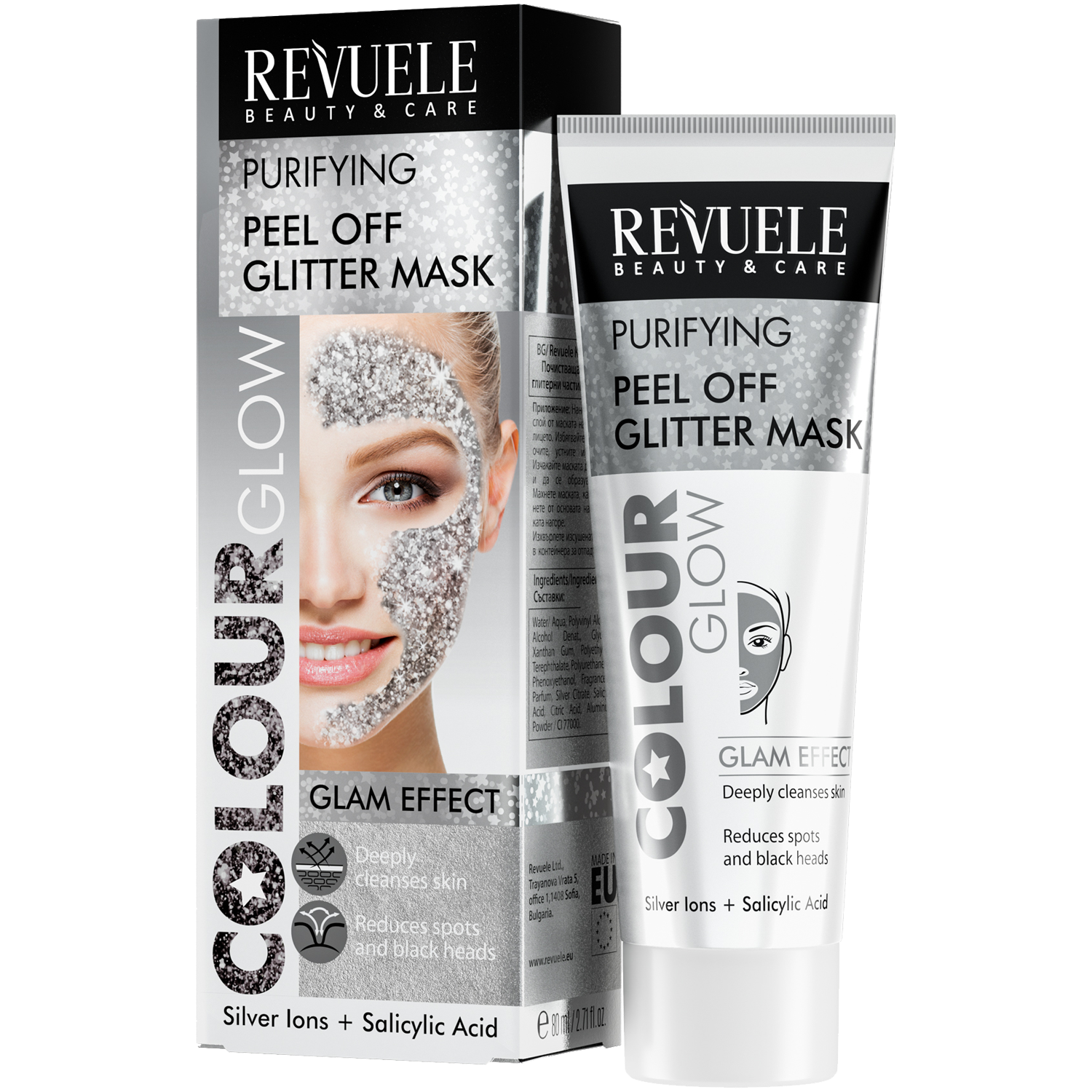 Revuele ansiktsmask 80ml Färgglöd