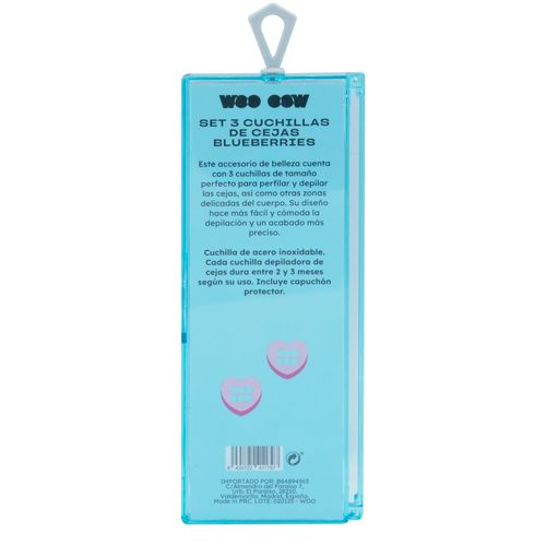 Set od 3 britvice za obrve Ženske britvice