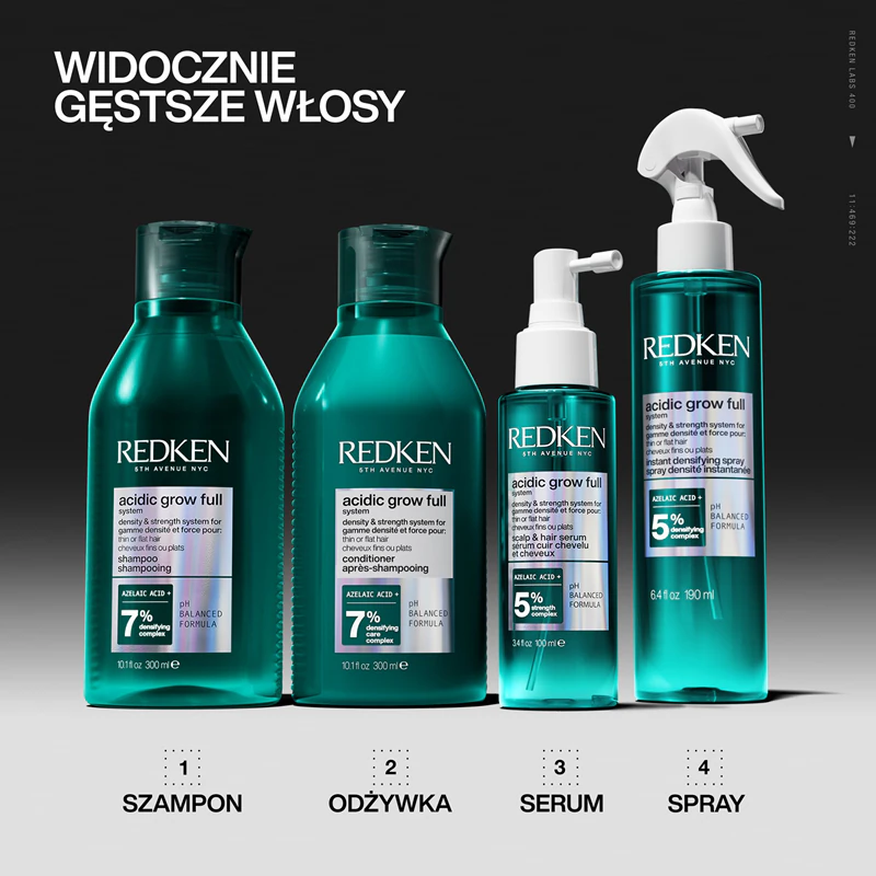 Redken Acidic Grow Full System kondicionér pro jemné a citlivé vlasy