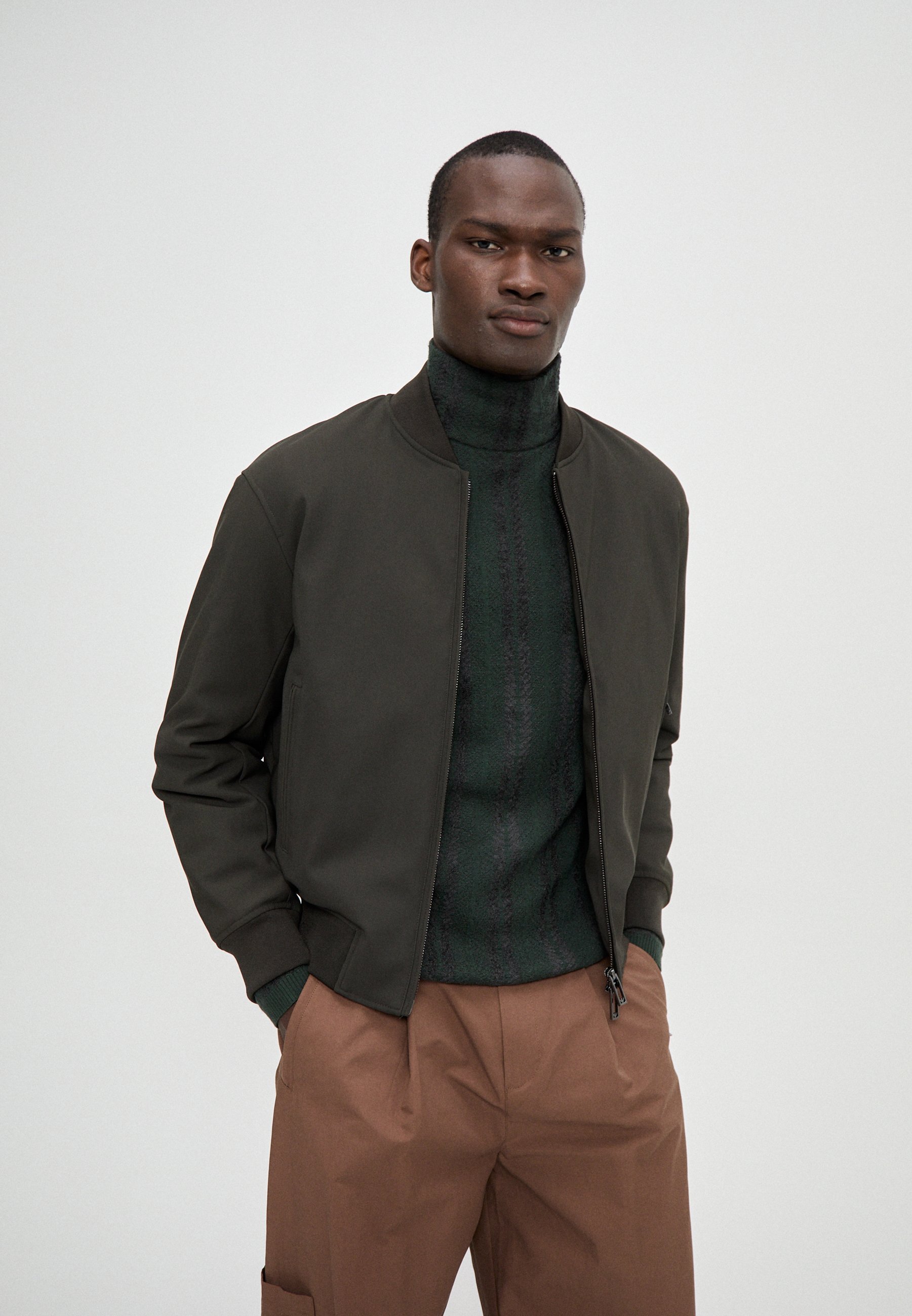 Emporio Armani BLOUSON - Bomber Jacket - verde militare