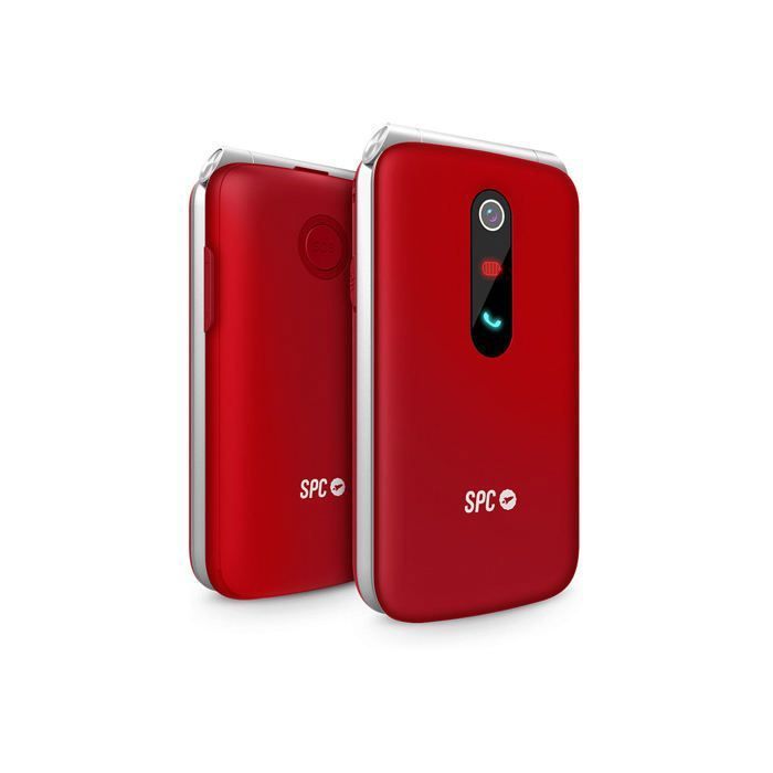 Téléphone portable pour senior (clapet) -  SPC STELLA 3 - Grandes touches - Bouton SOS - 4G VoLTE