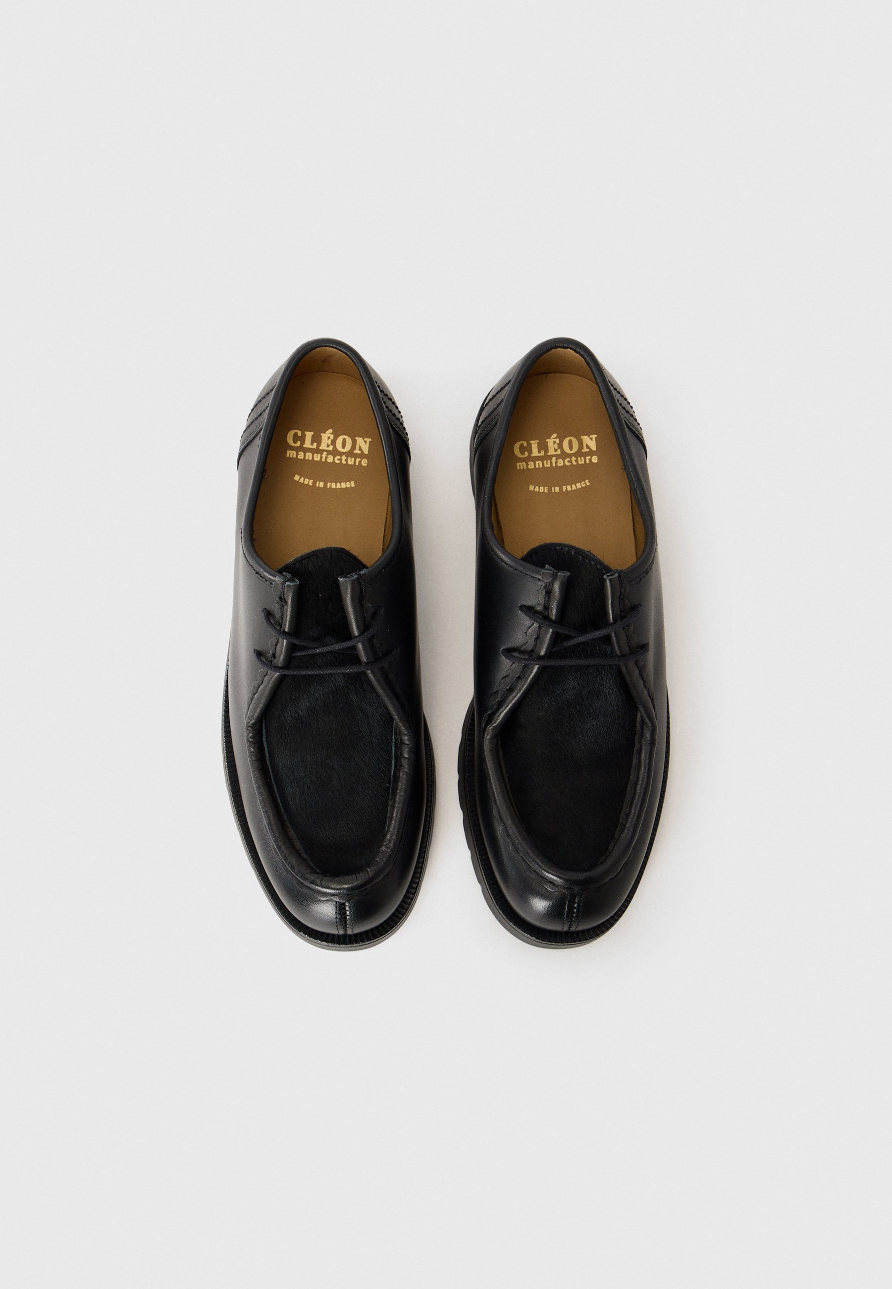 Cléon Manufacture PADRINI UNISEX - Lace-ups - noir
