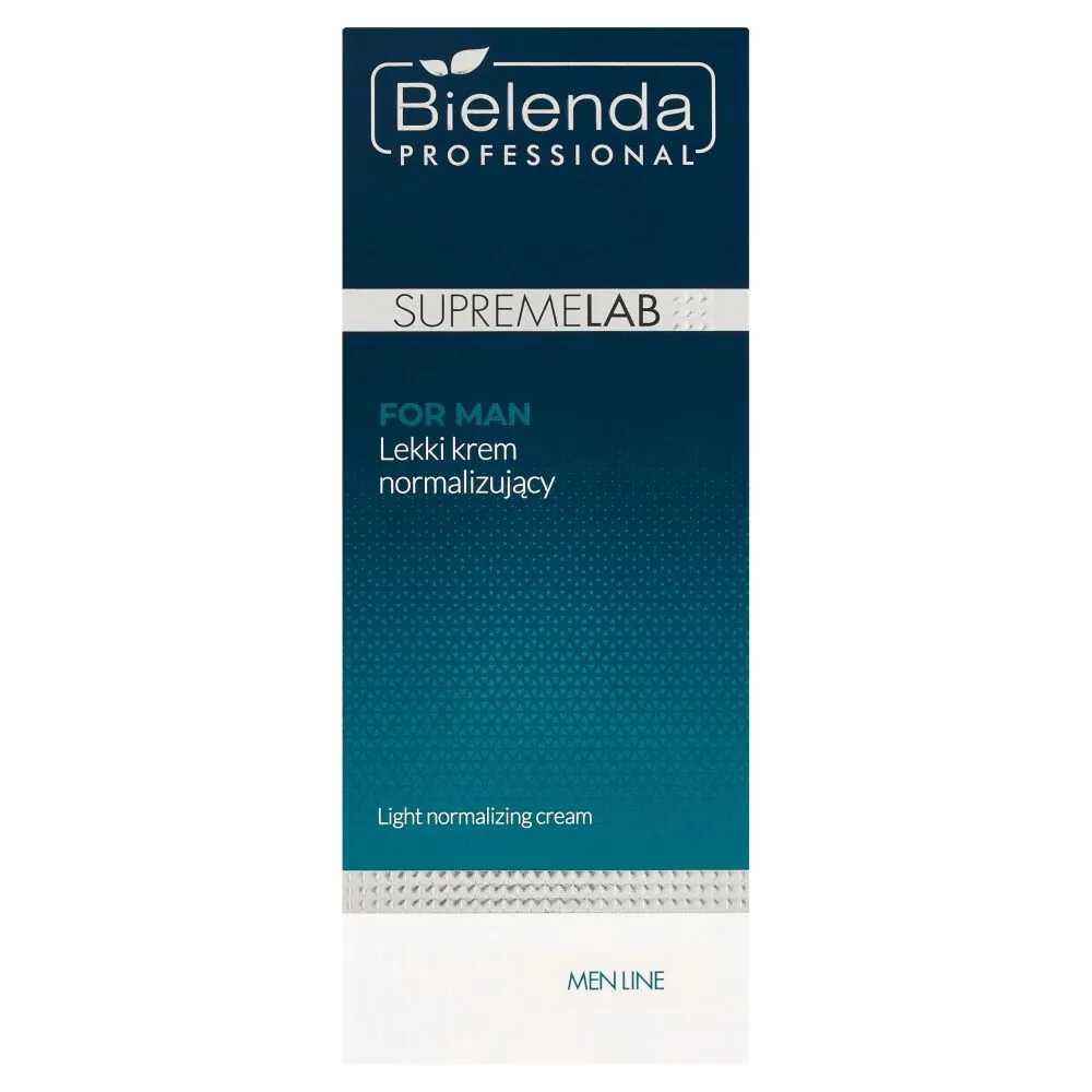 Bielenda Professional Supremelab Men Line Lekki krem normalizujący