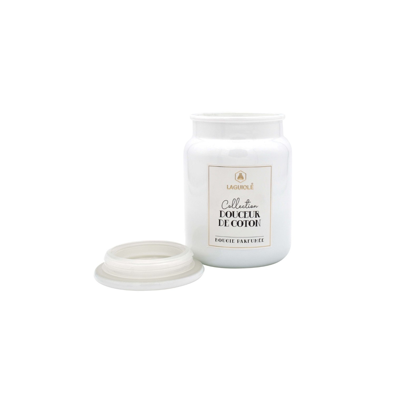 La guiole Bougie parfumée avec bouchon en verre 250 g
