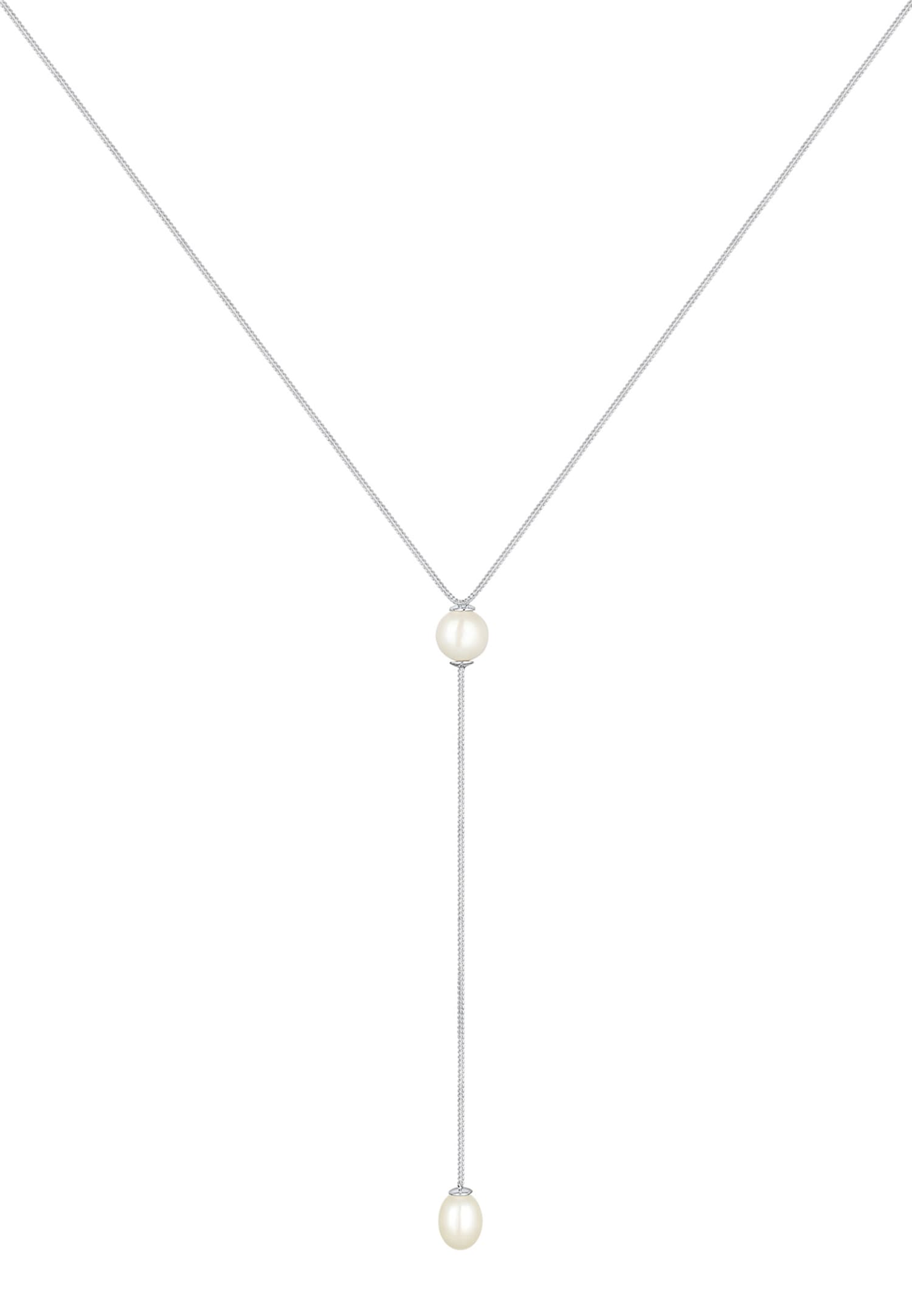 Elli Femme Perle de Culture d'Eau Douce (925/1000) Argent