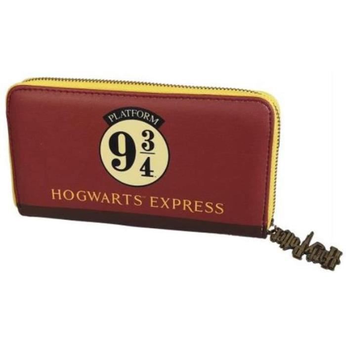 Harry Potter 9 3/4 Zweinstein Express grote portemonnee met ritssluiting