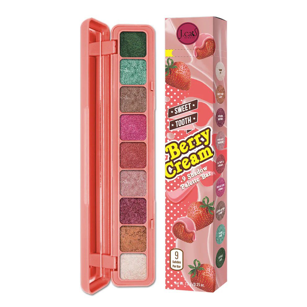 J.Cat Beauty Sweet Tooth 9 Shadow Palette Bar