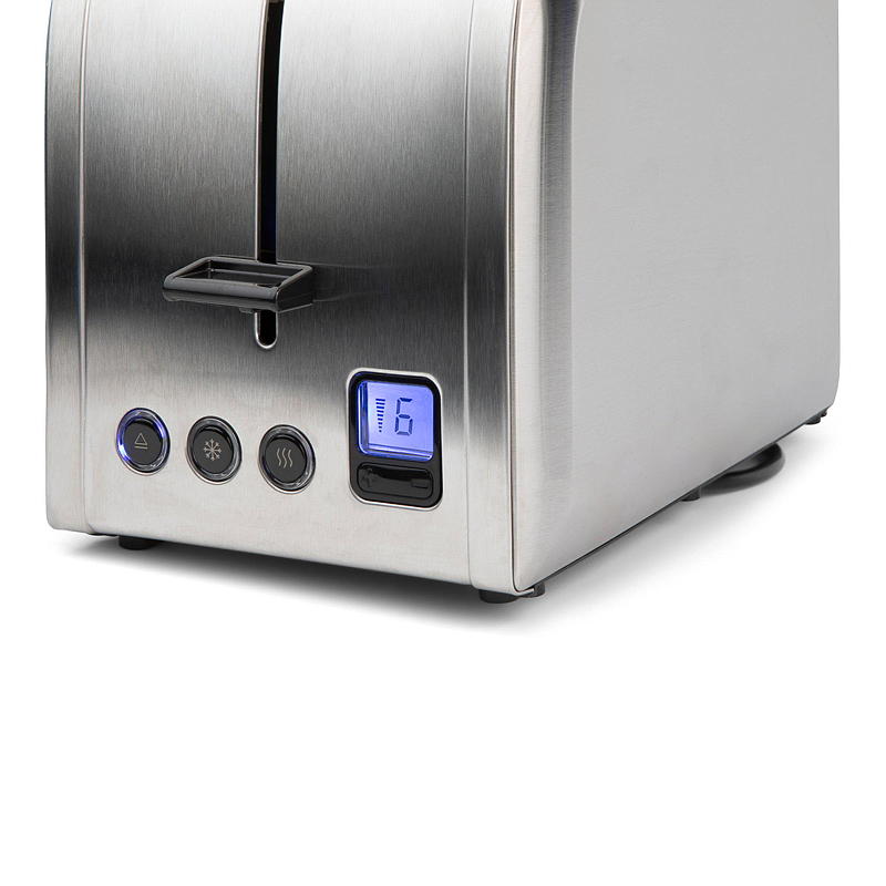 Cuisine Brödrost 2 skivor, stål digital Cuisine