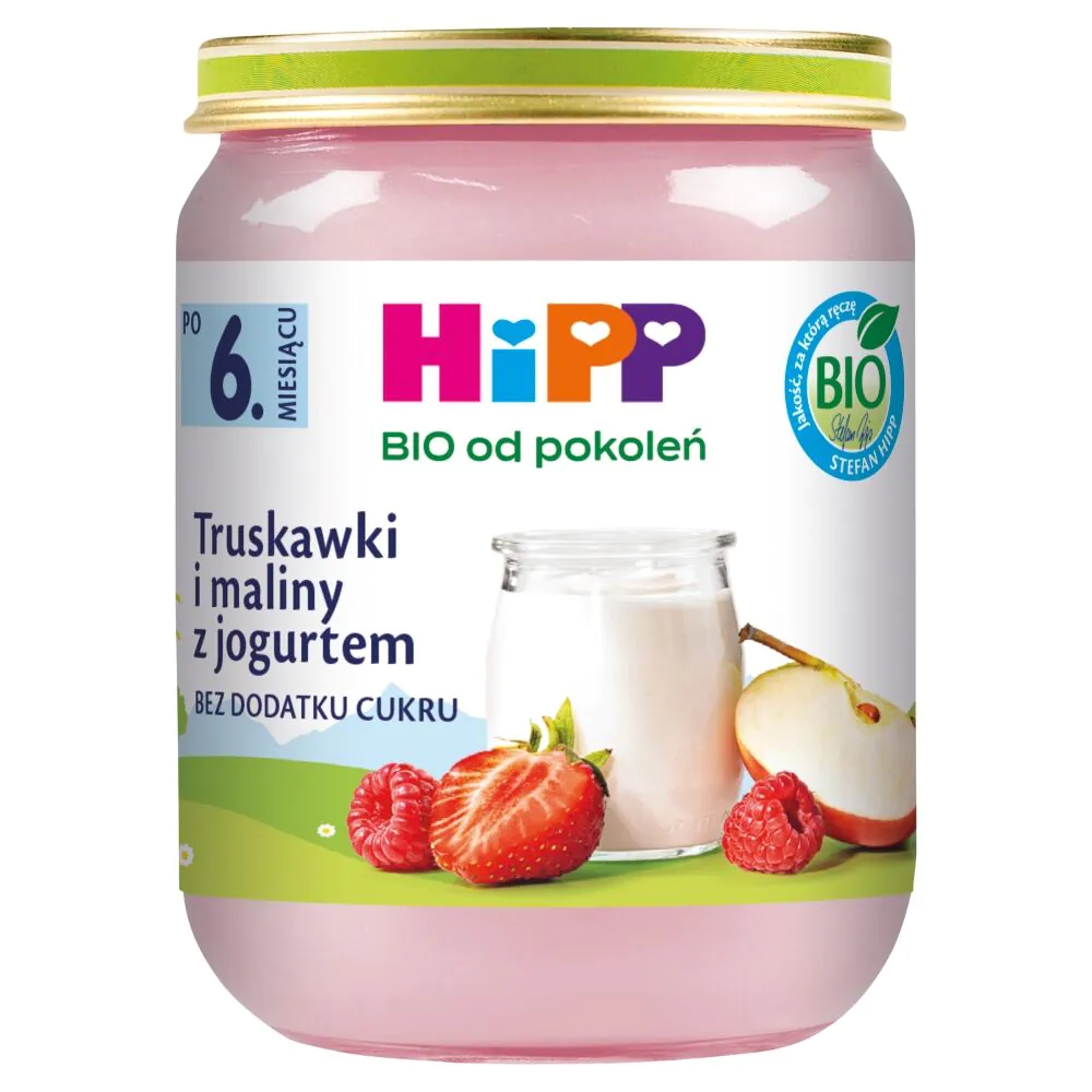 Hipp BIOTruskawki i Maliny z Jogurtem