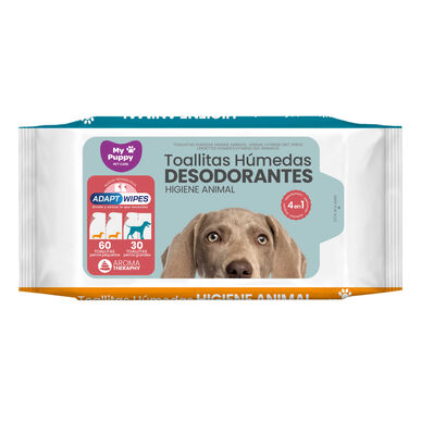 My Puppy dezodorant salvetes suņiem un kaķiem 60/30 vienības 60/30 vienības