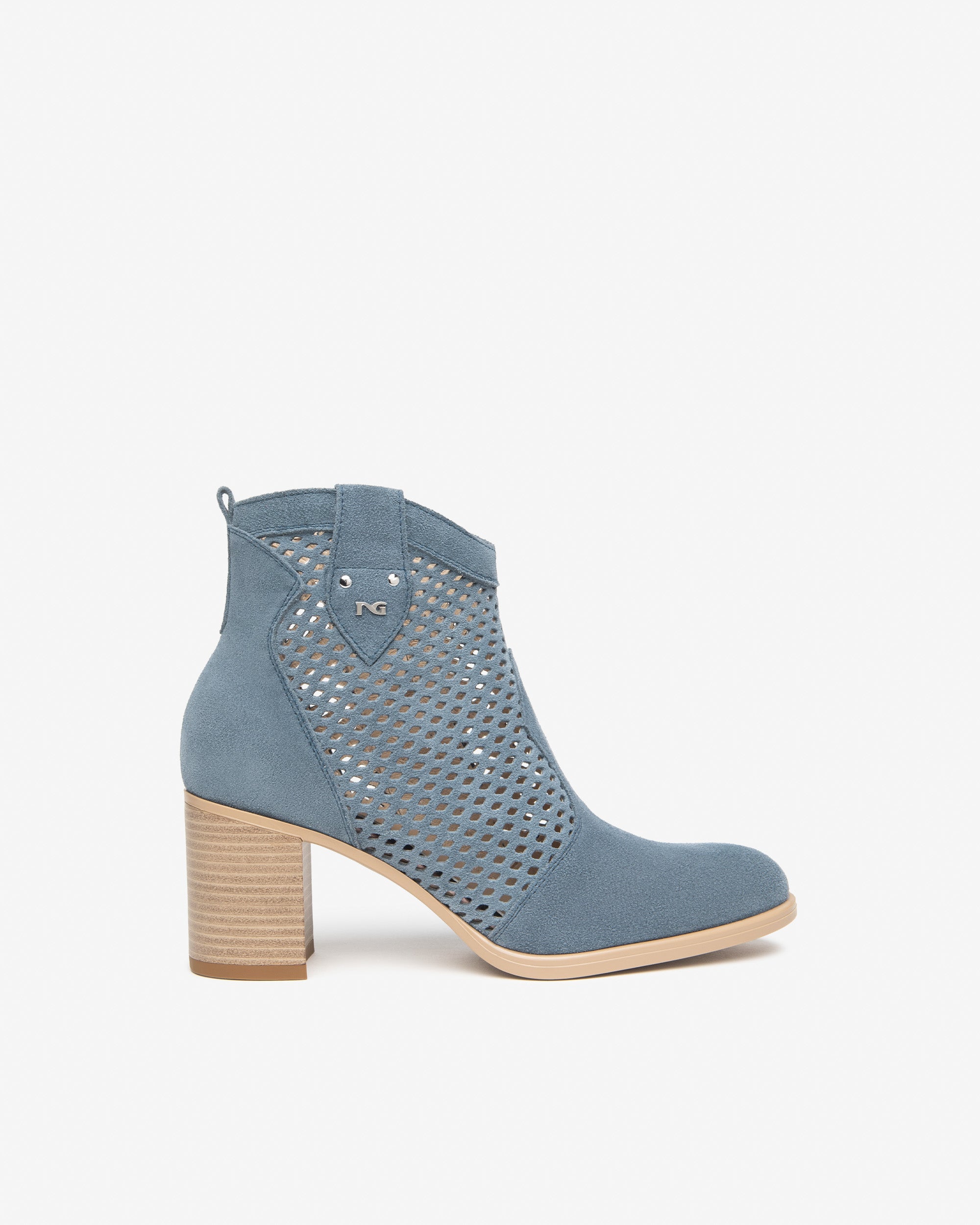  Damen-Wildlederstiefeletten