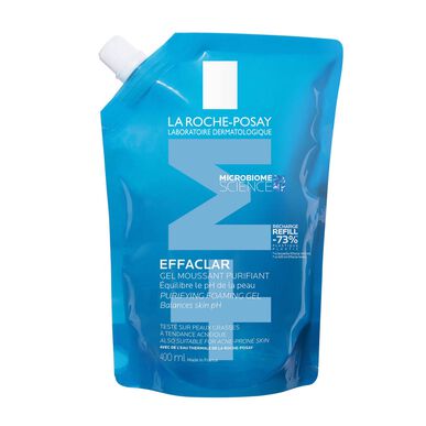La Roche Posay Effaclar vaahtoava puhdistusgeeli, täyttöpakkaus 400 ml