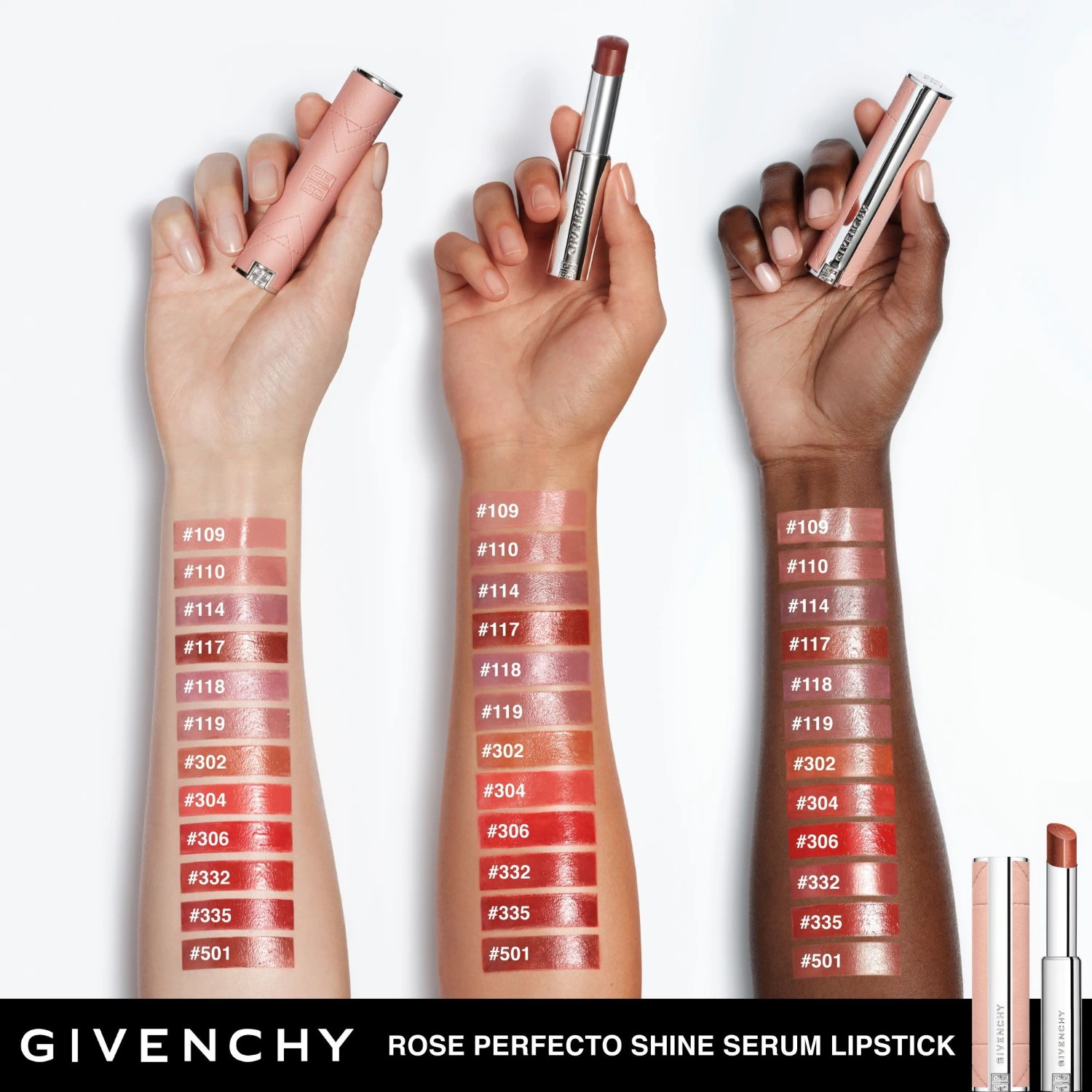 Givenchy Rose Perfecto Shine Serum Lipstick