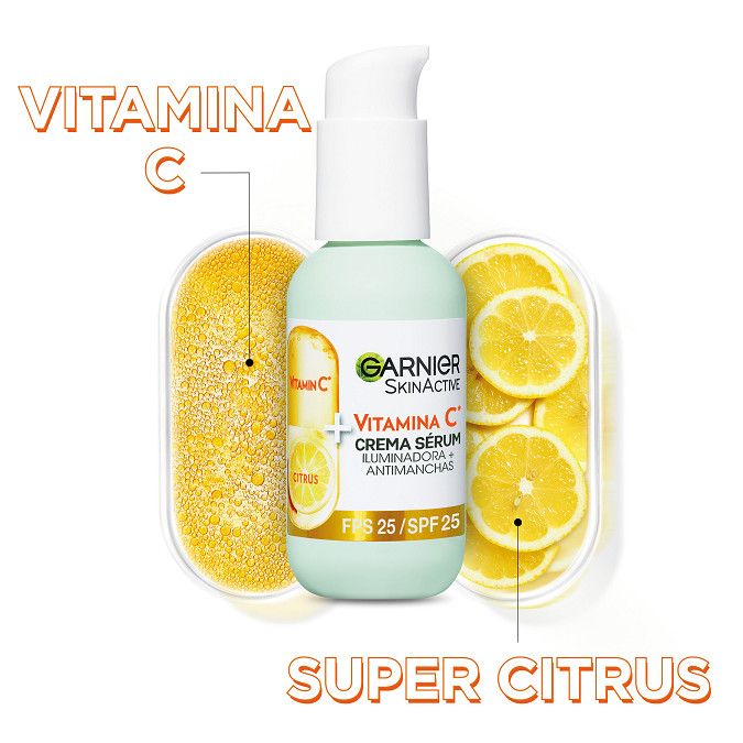 Skin Active vitamin C kremasti serum za posvjetljivanje kože protiv tamnih fleka