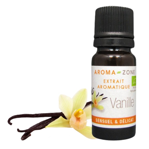 Sabor a vainilla natural orgánica