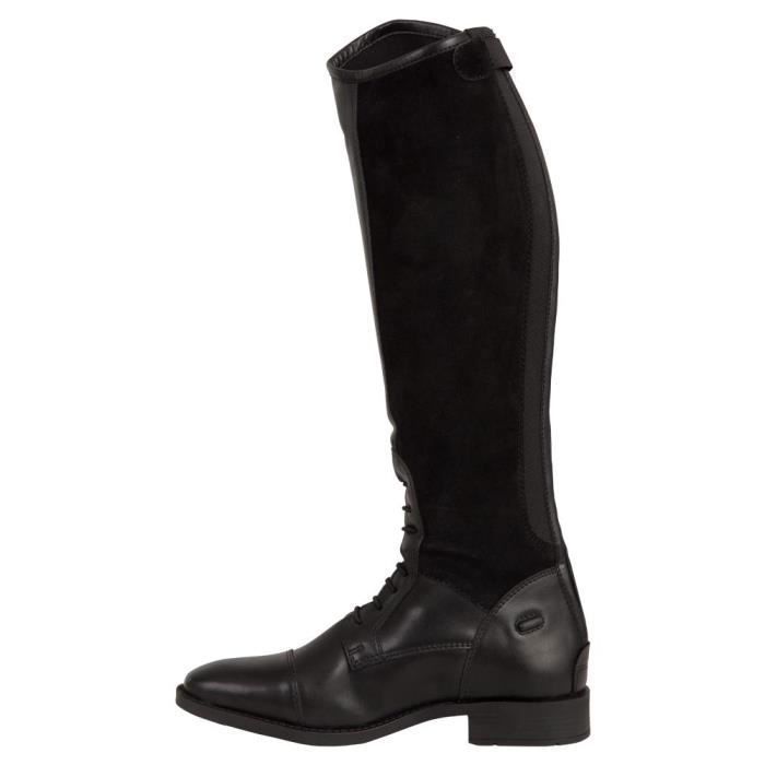 Chico Premiere Faux Leather Riding Boots - Black - Size 37
