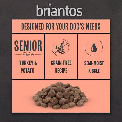 Briantos Senior bez zbóż z indykiem i ziemniakami