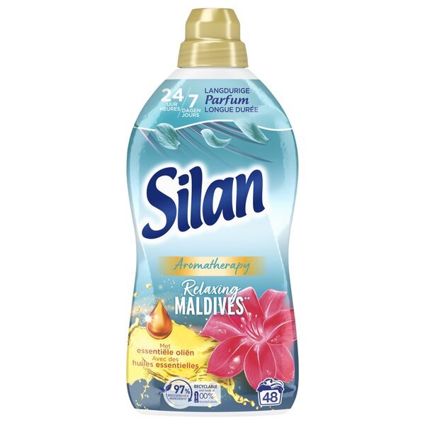 Silan Aromatherapy Relaxing Maldives omekšivač za rublje, 1056 ml, 48 pranja