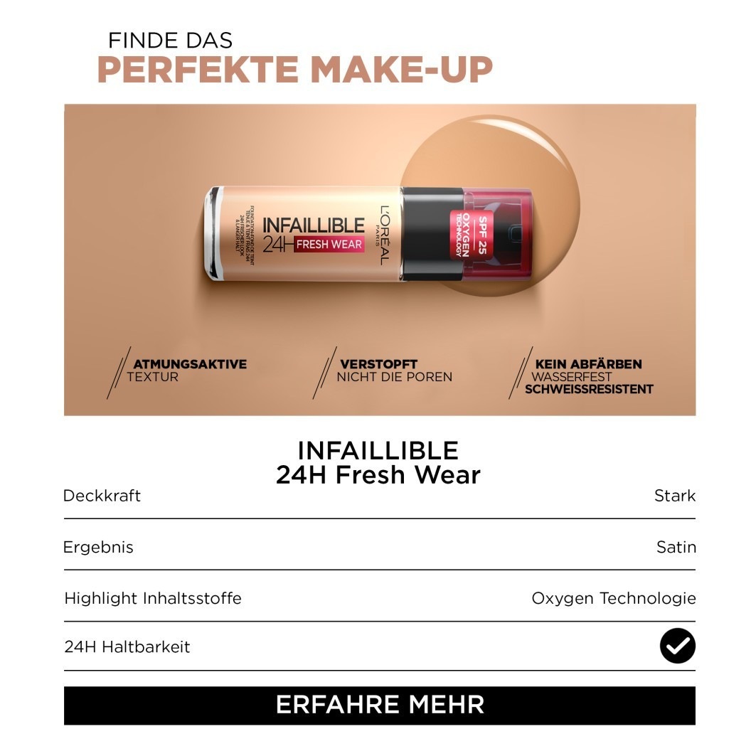 Fond de teint True Match de L'Oréal Paris - 30 ml