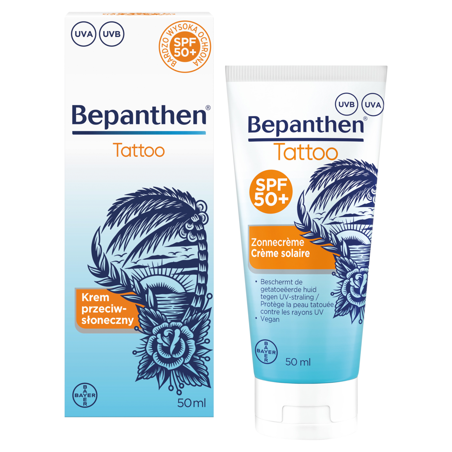 Bepanthen Tattoo Sun